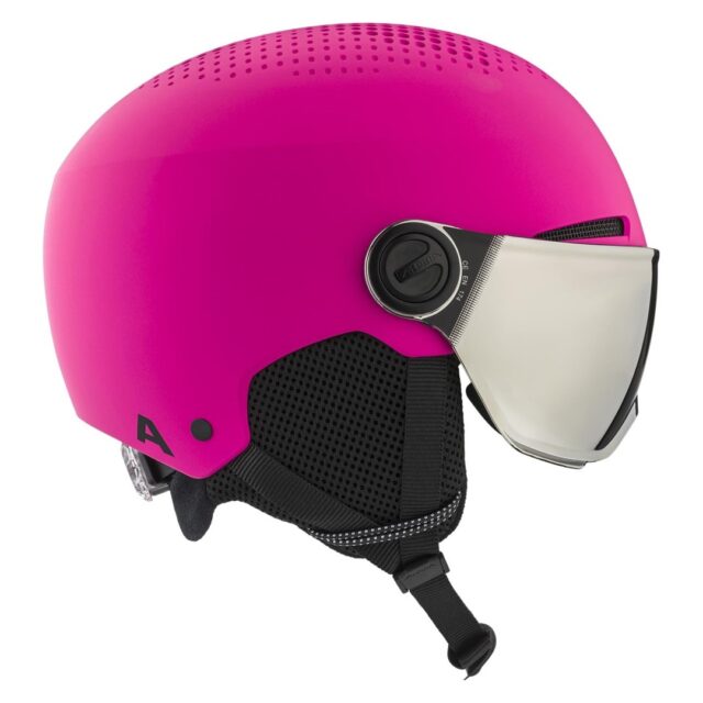 Alpina Zupo Visor winter helmet Q-Lite Pink Matt 51-55 - imagine 4