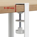 Maclean under-desk cable organizer  max. load 5kg  max. 728mm  2 levels  white  MC-102 W - imagine 9