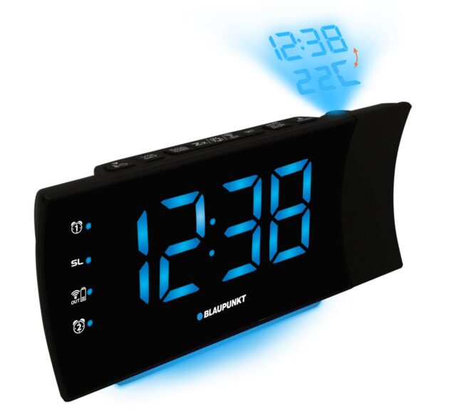 Blaupunkt CRP81USB alarm clock Digital alarm clock Black - imagine 4