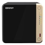 QNAP TS-464 NAS Tower Intel® Celeron® N5095 8 GB DDR4 QNAP QTS Black