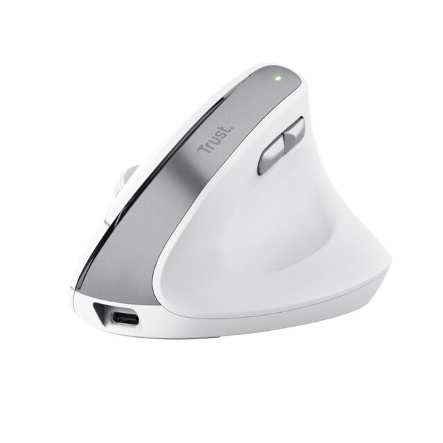 Trust Bayo II - Ergonomic Wireless Mouse (white) - imagine 5