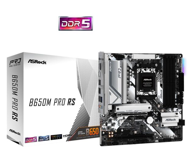 Asrock B650M Pro RS AMD B650 Socket AM5 micro ATX - imagine 6