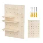 Maclean wooden board organizer  light wood color  40x60 cm  max. 20 kg  MC-130 WD