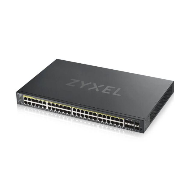 Zyxel GS1920-48HPV2 Managed Gigabit Ethernet (10/100/1000) Power over Ethernet (PoE) Black - imagine 4