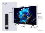 TCL P79K 43P79K TV 109.2 cm (43 ) 4K Ultra HD Smart TV Wi-Fi Metallic 350 cd/m2 - imagine 2