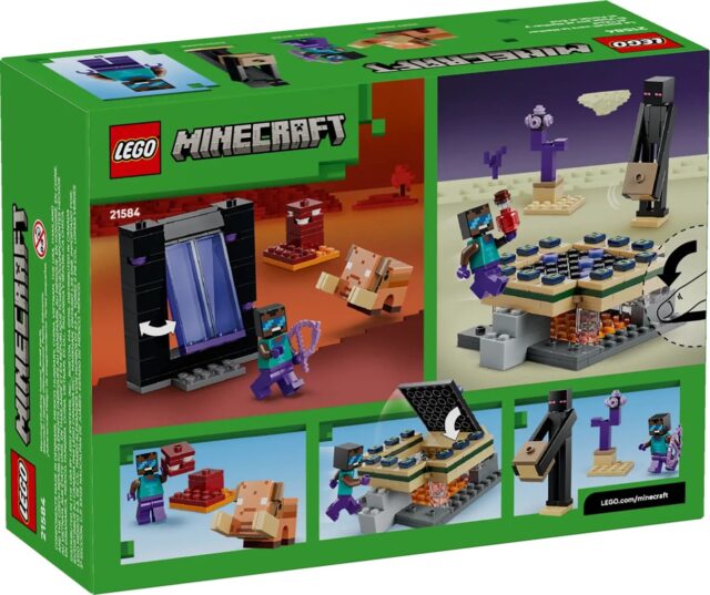 LEGO MINECRAFT 21584 Nether and End Portal Journey - imagine 2
