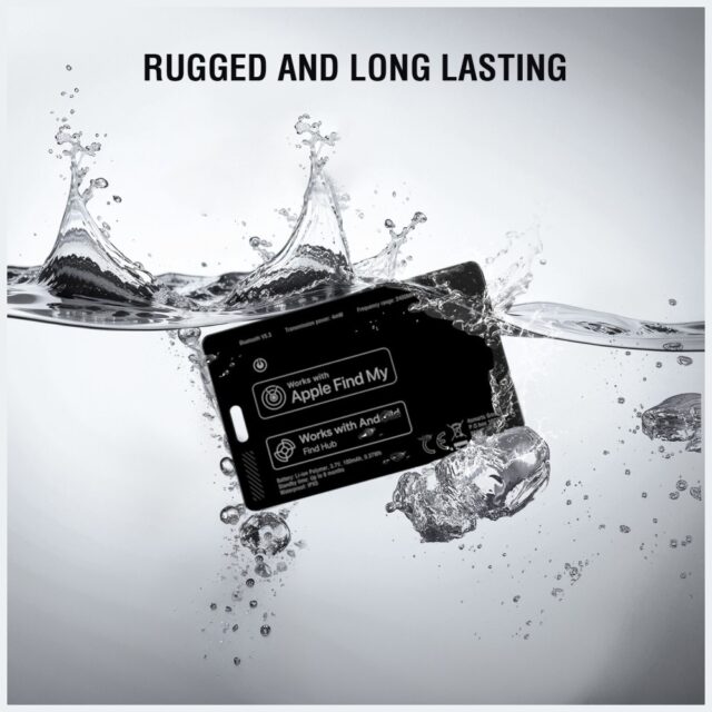 Lokalizator 4smarts SkyTag Card Duos     ReCharge czarny - imagine 5