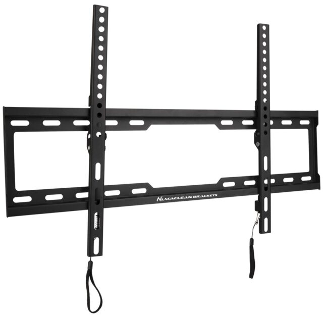 Maclean TV MC-413 Wall Mount Bracket 32 -80  VESA 600x400 45kg Tilting Universal Adjustable Spirit Level Mounting Accessories - imagine 6