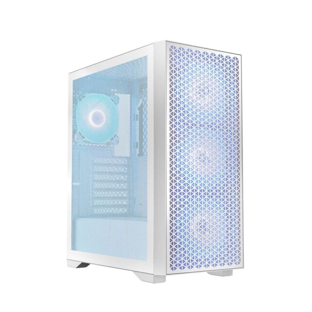 Logic DART PRO ARGB MIDI USB-C PC Case White - imagine 3