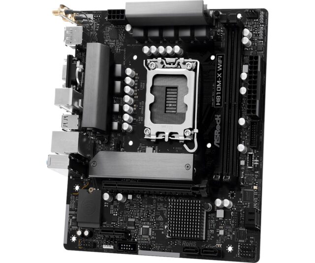 ASRock H810M-X WIFI Motherboard - imagine 3