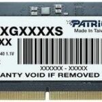 RAM Patriot Signature 32GB (1x32GB) DDR5 5600MHz CL46 SODIMM