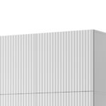 Wardrobe PAFOS 2D BASE 90x55.5x45 white matt