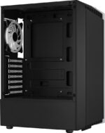 Computer case Aerocool Bionic Midi Tower Black - imagine 4