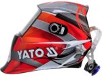 Yato YT-73921 welding mask/helmet Welding helmet with auto-darkening filter Black  Red  Silver - imagine 3