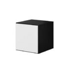Cama full storage cabinet ROCO RO5 37/37/39 black/black/white