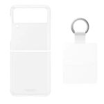 Etui Samsung EF-QF711CTEGWW Flip 3przezroczysty/transparent Clear Cover Ring - imagine 5