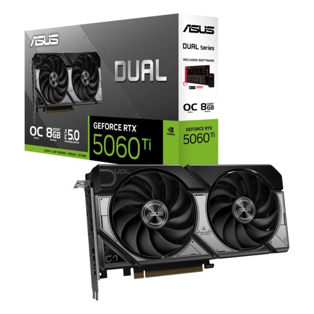 ASUS Dual RTX 5060 Ti 8 GB OC graphics card - imagine 3