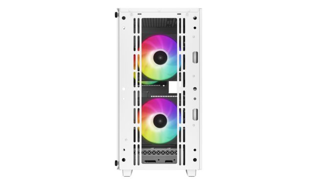 DeepCool CC360 WH ARGB Mini Tower White - imagine 5