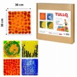 Tullo Sensory path – textured sensory tiles with liquid  4 pcs. - imagine 3