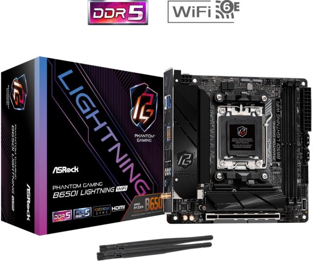 Asrock B650I LIGHTNING WIFI motherboard - imagine 6