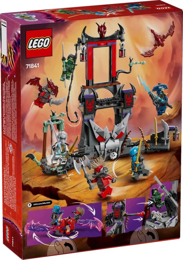 Lego 71841 Ninjago - Burzowa wioska Dragonów - imagine 2