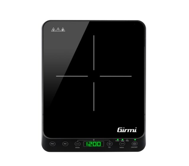 Girmi PI04 Black Countertop 27.5 cm Zone induction hob 1 zone(s) - imagine 4