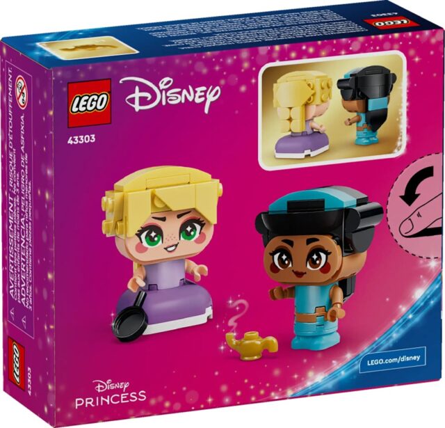 LEGO Disney Princess 43303 Dżasmina i Roszpunka w wersji mini - imagine 2
