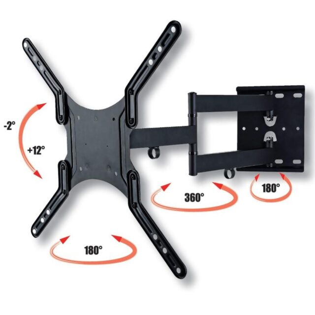 Techly 23-55 Universal LCD TV Wall Mount Bracket Black  ICA-PLB 136M - imagine 5