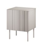 2pc bedside cabinet ISLA 44.5x40x59 cashmere matt