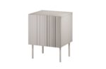 2pc bedside cabinet ISLA 44.5x40x59 cashmere matt