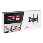 Maclean MC-781 TV mount 177.8 cm (70 ) Black - imagine 3