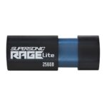 Flashdrive PATRIOT Rage Lite 512GB 120 MB/S USB 3.2 retractable Black (PEF512GRLB32U)