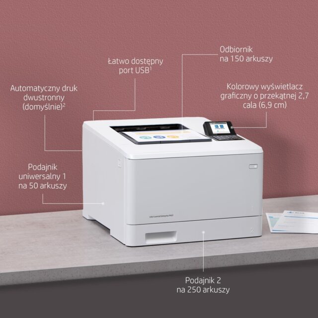 HP Color LaserJet Enterprise M455dn - imagine 7