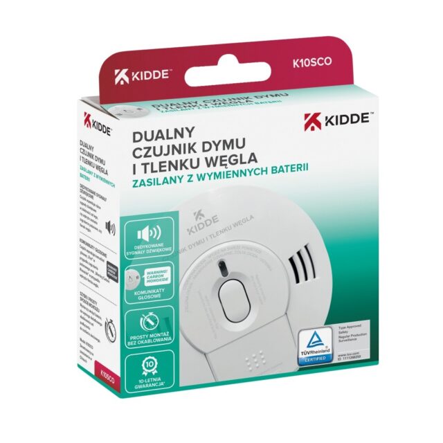 Dual smoke and carbon monoxide detector K10SCO - imagine 7