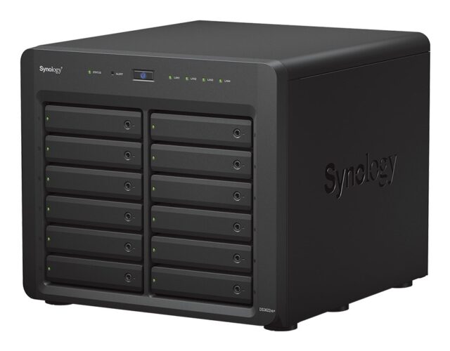 Synology DiskStation DS3622xs+ NAS Tower Intel® Xeon® D D-1531 16 GB DDR4 0 TB DiskStation Manager Black - imagine 2