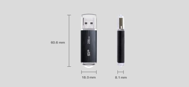 SILICON POWER Blaze B02 Pendrive USB flash drive 256 GB USB Type-A 3.2 Gen 1 (SP256GBUF3B02V1K) Black - imagine 4