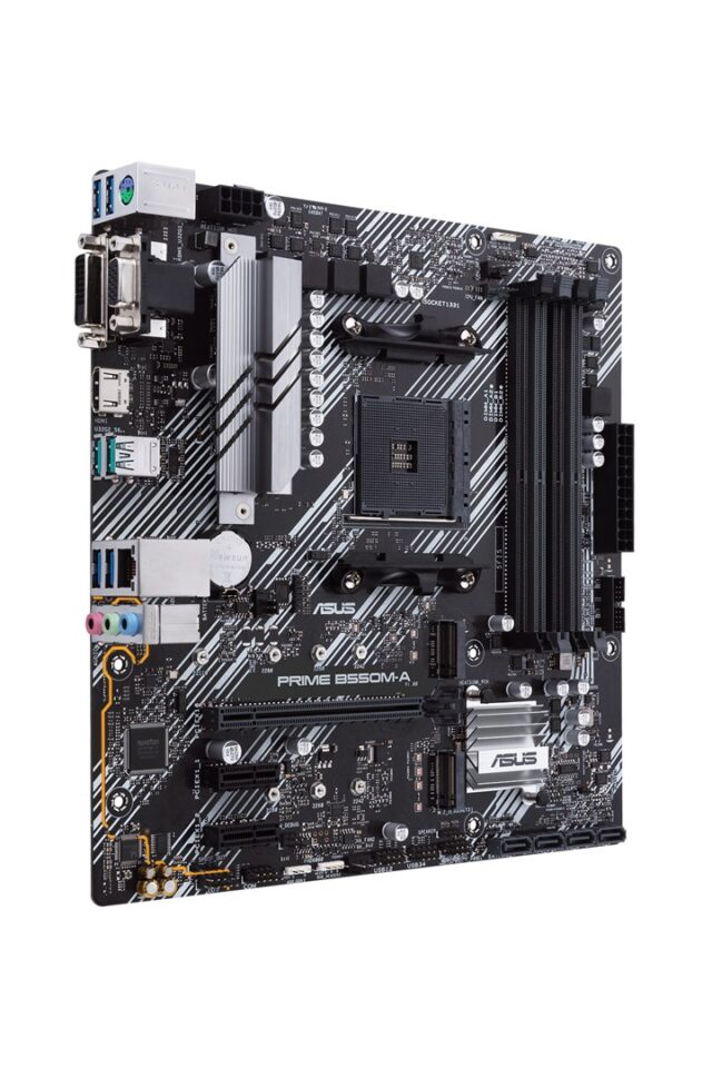 ASUS PRIME B550M-A Socket AM4 micro ATX AMD  B550 - imagine 2