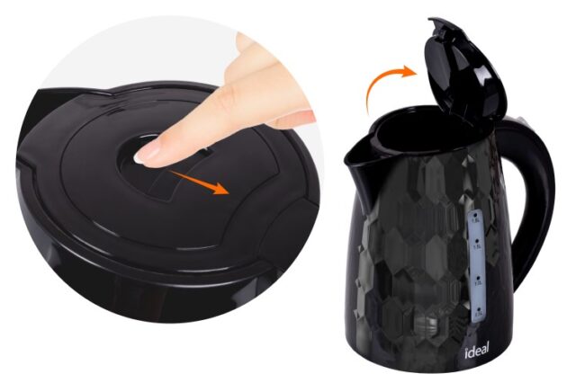 IDEAL Kettle 1.8 l  power 1500 W  glossy black - imagine 10