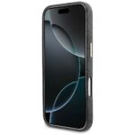 Case Guess 4G Script MagSafe for iPhone   17  black - imagine 5