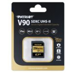 Memory card PATRIOT V90 256GB SDXC UHS-II U3 Class 10 (PEF256GEP92SDX) - imagine 3