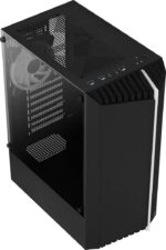 Computer case Aerocool Bionic Midi Tower Black - imagine 7