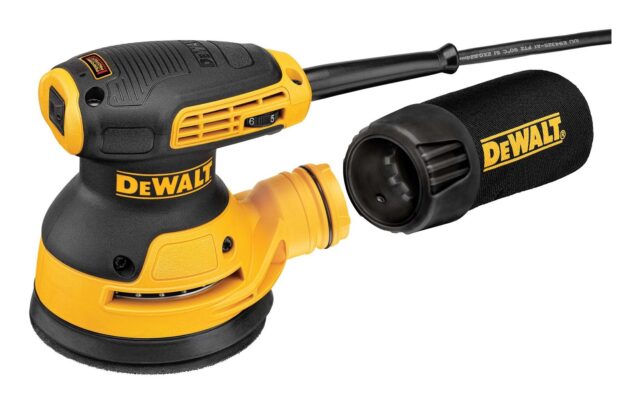 DeWALT DWE6423-QS portable sander Orbital sander 12000 OPM Black  Yellow 280 W - imagine 3