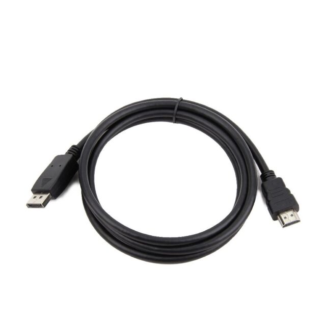 Gembird CC-DP-HDMI-5M video cable adapter HDMI + 3.5mm VGA (D-Sub) Black - imagine 8