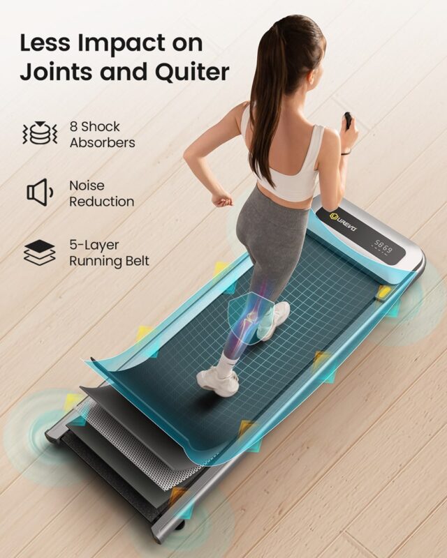 Urevo Strol  U1 Walkingpad Electric Treadmill - imagine 13