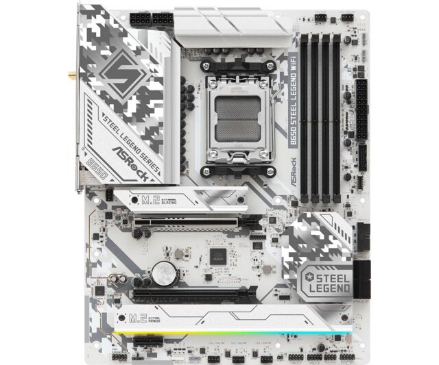 Asrock B650 STEEL LEGEND WIFI motherboard - imagine 4