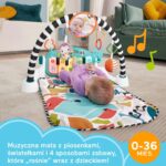 Mattel Fisher Price Educational mat with piano HWY57 - imagine 9