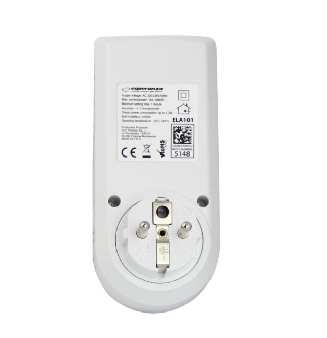 Esperanza ELA101 Electronic digital Timer - imagine 4