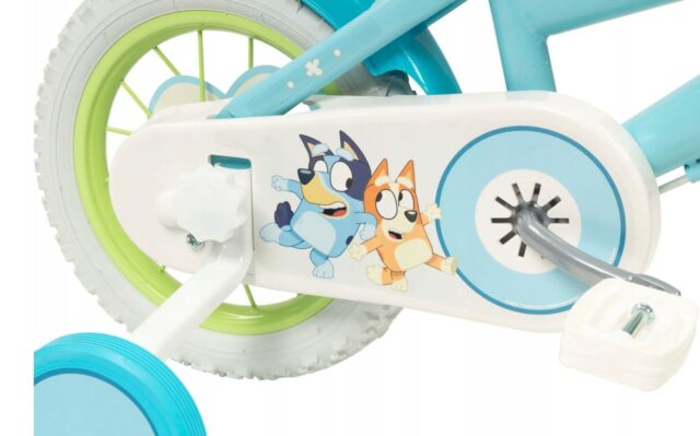 TOIMSA children's bicycle Bluey 12” Blue and lime blue - imagine 3