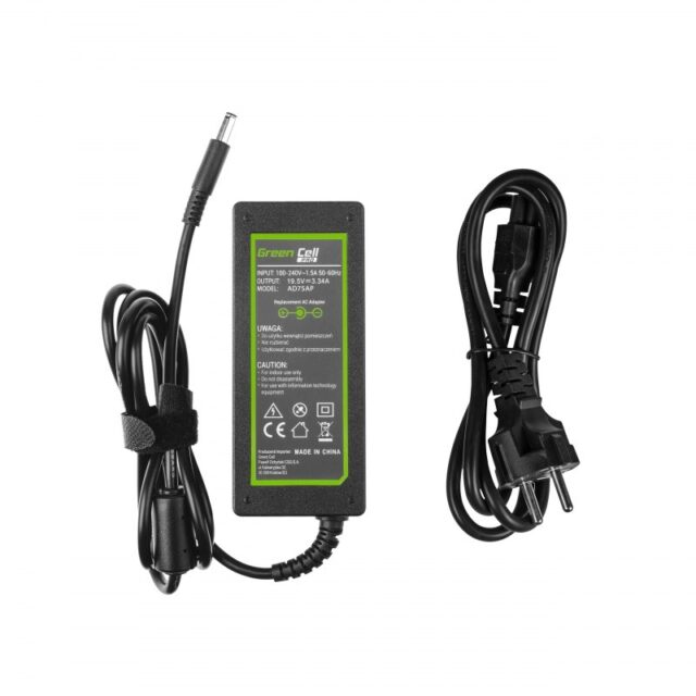 Green Cell AD75AP power adapter/inverter Indoor 65 W Black - imagine 4