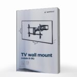 Gembird WM-80ST-02 Full-motion TV wall mount  37  - 80'' (60 kg) - imagine 4